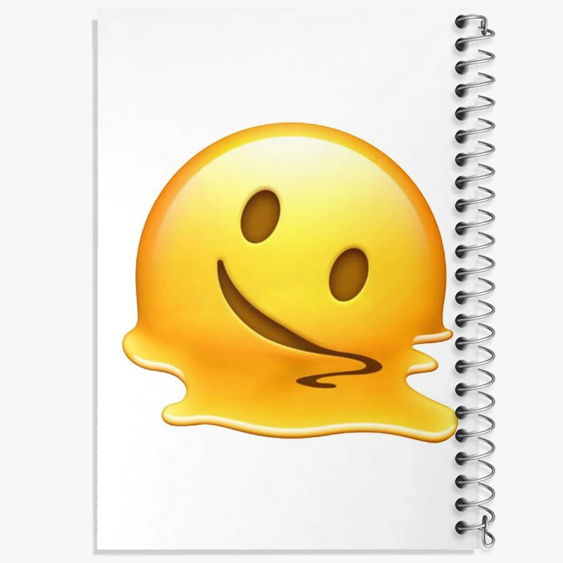 دفتر ژورنال نویسی 50 برگ خندالو مدل نقطه ای طرح ایموجی کد 24692