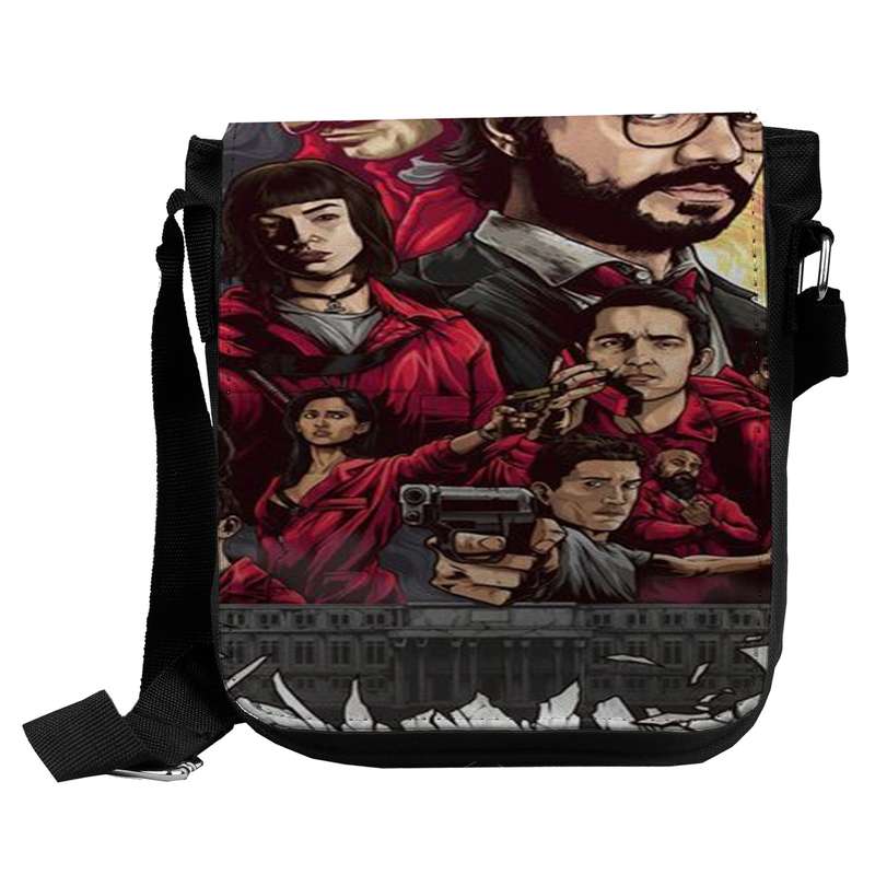 کیف رودوشی مدل money heist کد kd273