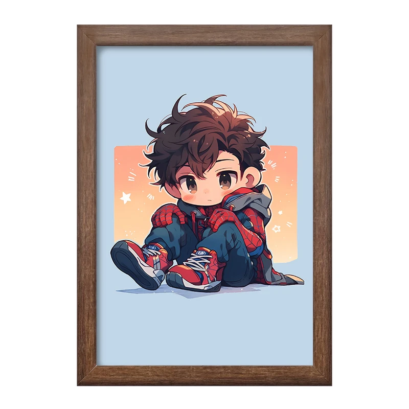 تابلو خندالو طرح پسر عنکبوتی کد F4189