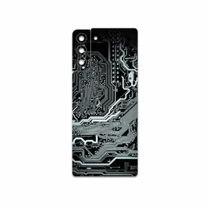 MAHOOT Black-Printed-Circuit-Board Cover Sticker for Samsung Galaxy S21 Plus 5G