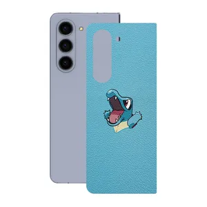 Remax cover sticker Leth model Totodile Pokemon design suitable for Samsung Galaxy Z Fold5 mobile phone