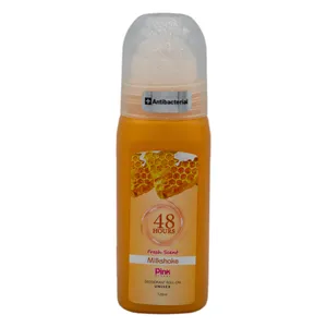 رول دئودورانت پینک ویژوآل مدل Milkshake حجم 120 میلی‌لیتر