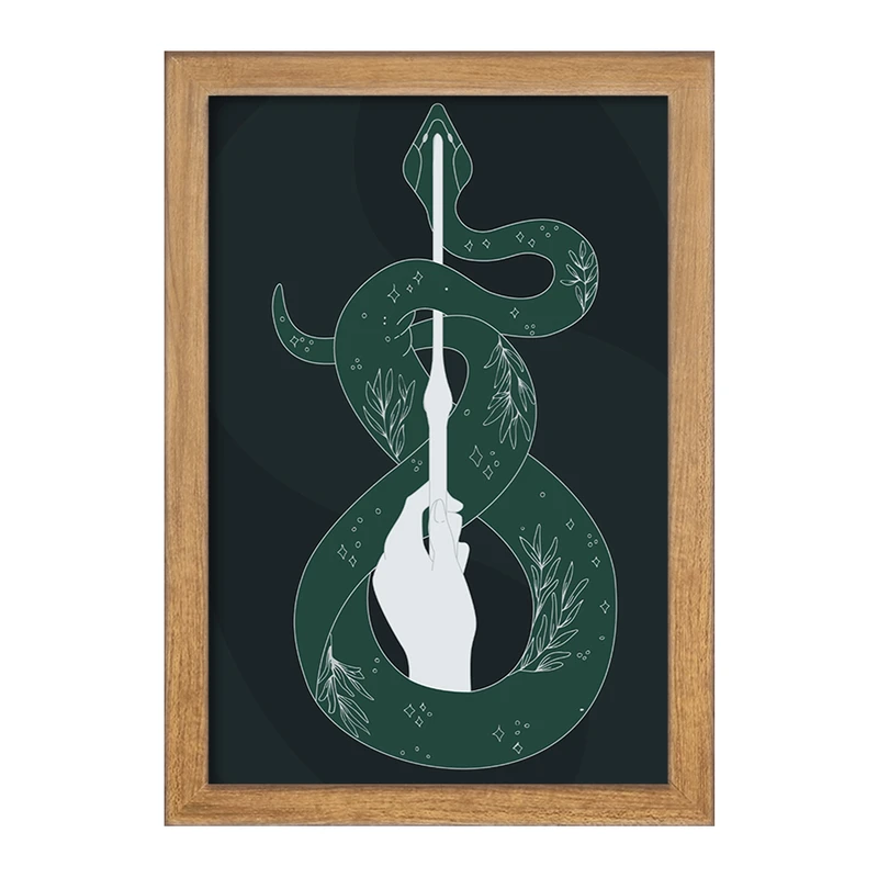 تابلو خندالو مدل هری پاتر خانه اسلیترین کد 24928