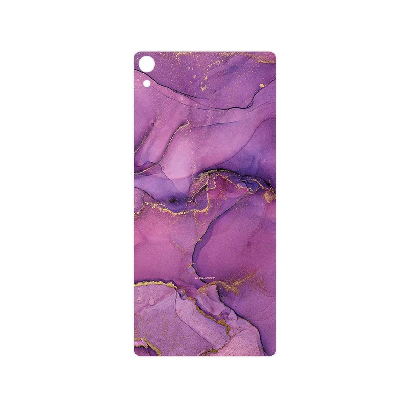 برچسب پوششی ماهوت مدل Purple Marble مناسب برای گوشی موبایل سونی Xperia XA Ultra