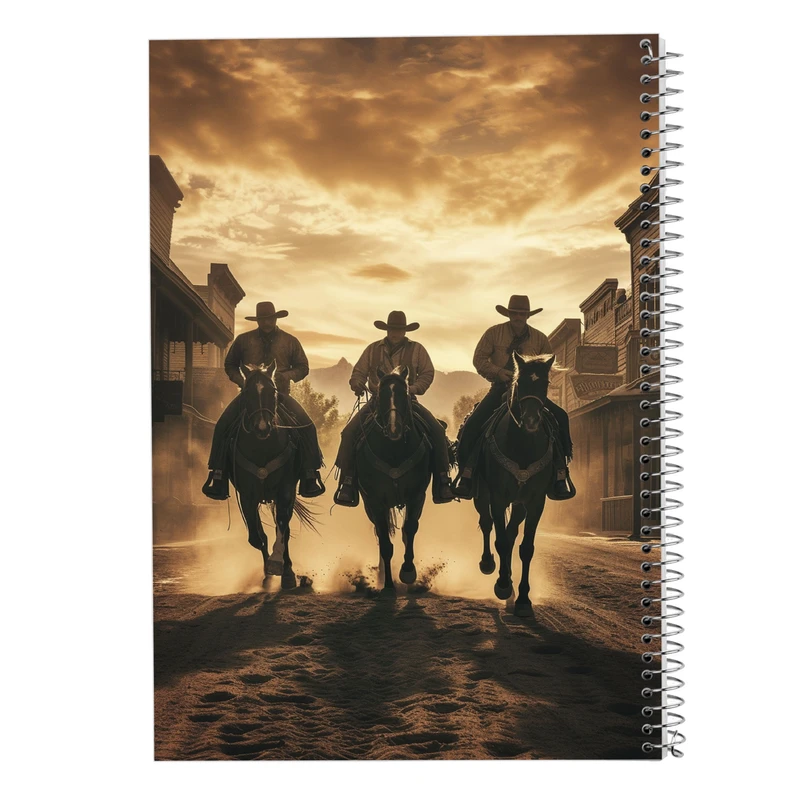 دفتر مشق 100 برگ مدوپد مدل رد دد red dead کد DF13532