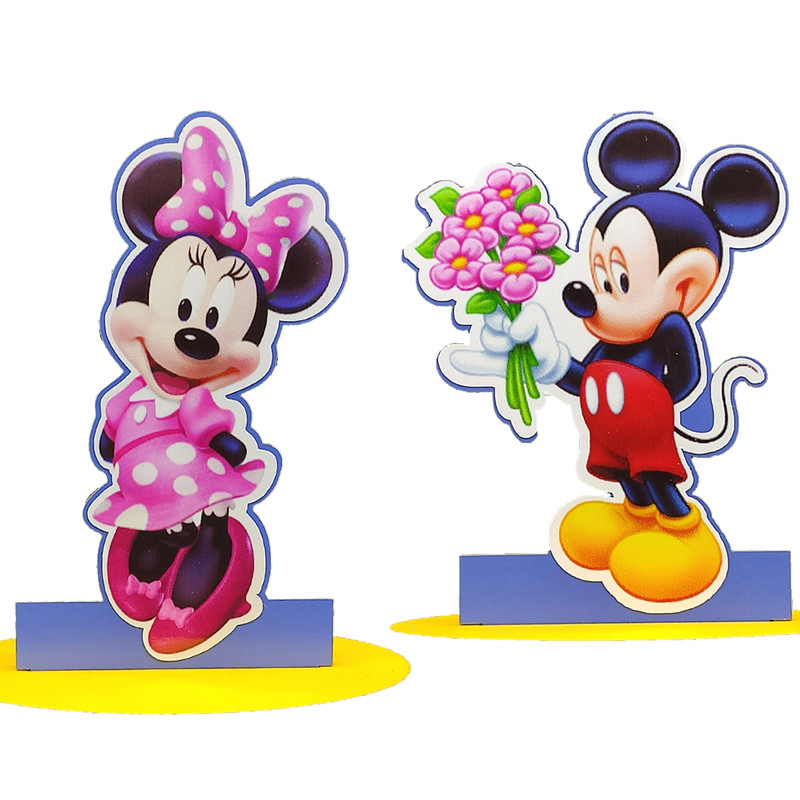 استند رومیزی تولد طرح ميكي موس مجموعه 4 عددي