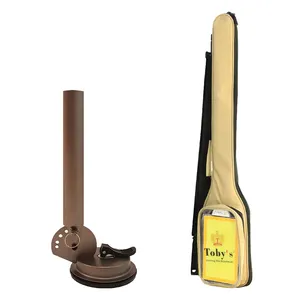 چراغ کمپینگ توبیز مدل تلسکوپی دو رنگ کد N2500-LMS-YW به همراه پایه ساکشن