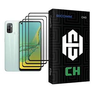 Ricomm CH Glass MIX003 Screen Protector For Oppo A33 (2020) Pack Of 3