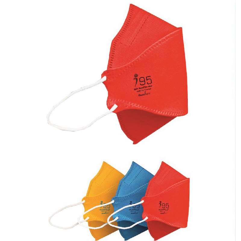 ماسک تنفسی ریما مدل سه بعدی N95 نانو کد Sport-F95 بسته 25 عددی