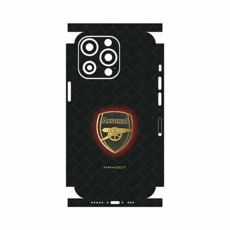 برچسب پوششی ماهوت مدل Arsenal-FullSkin مناسب برای گوشی موبایل اپل iphone 13 Pro