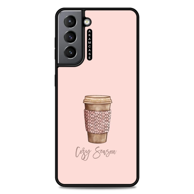 کاور آکام مدل AMC-WSGS21-COFFEE-20 مناسب برای گوشی موبایل سامسونگ Galaxy S21