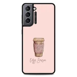 AKAM AMC-WSGS21-COFFEE-20 Cover For Samsung Galaxy S21