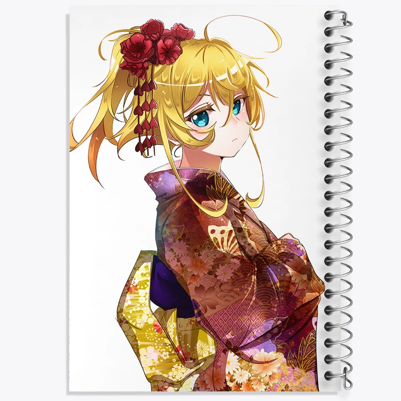 دفتر لیست خرید 50 برگ خندالو طرح تانیا انیمه یوجو سنکی کد 34675