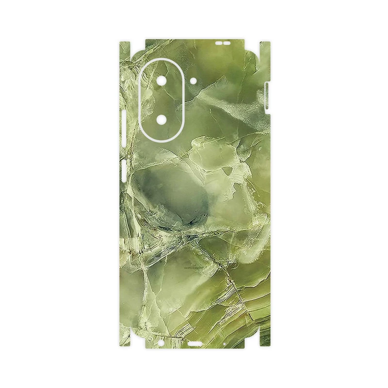 برچسب پوششی ماهوت مدل Green_Crystal_Marble-FullSkin مناسب برای گوشی موبایل شیائومی Poco C71