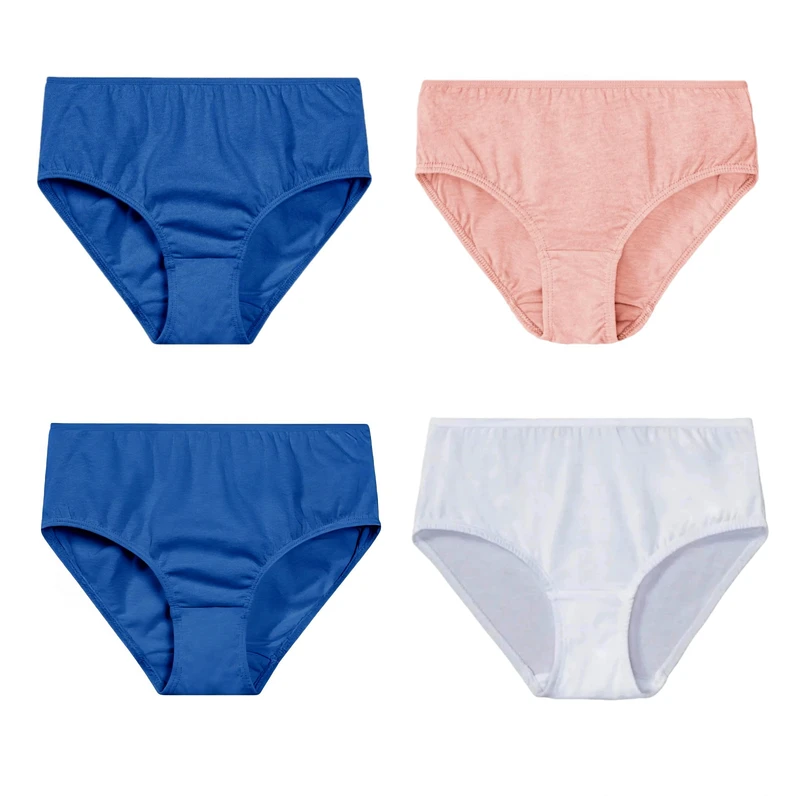 شورت اسلیپ دخترانه پیپرتس مدل پنبه ای 588 مجموعه 4 عددی