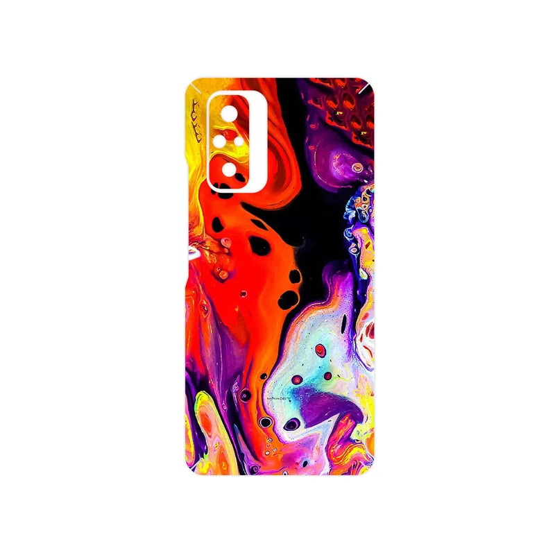 برچسب پوششی ماهوت مدل Abstract Oil Art مناسب برای گوشی موبایل شیائومی Redmi Note 10 Pro