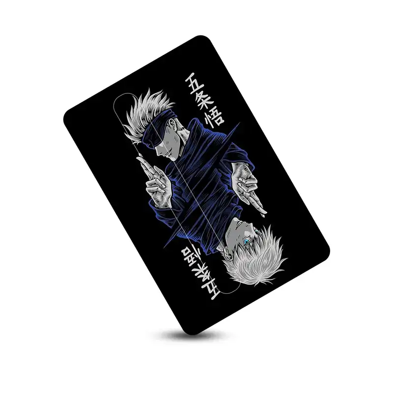 استیکر کارت پیکسل میکسل مدل انیمه جوجیتسو کایسن گوجو ساتورو انگشتی