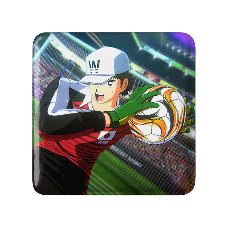 مگنت خندالو طرح واکاشی زوما فوتبالیست ها مدل مربعی کد 37074