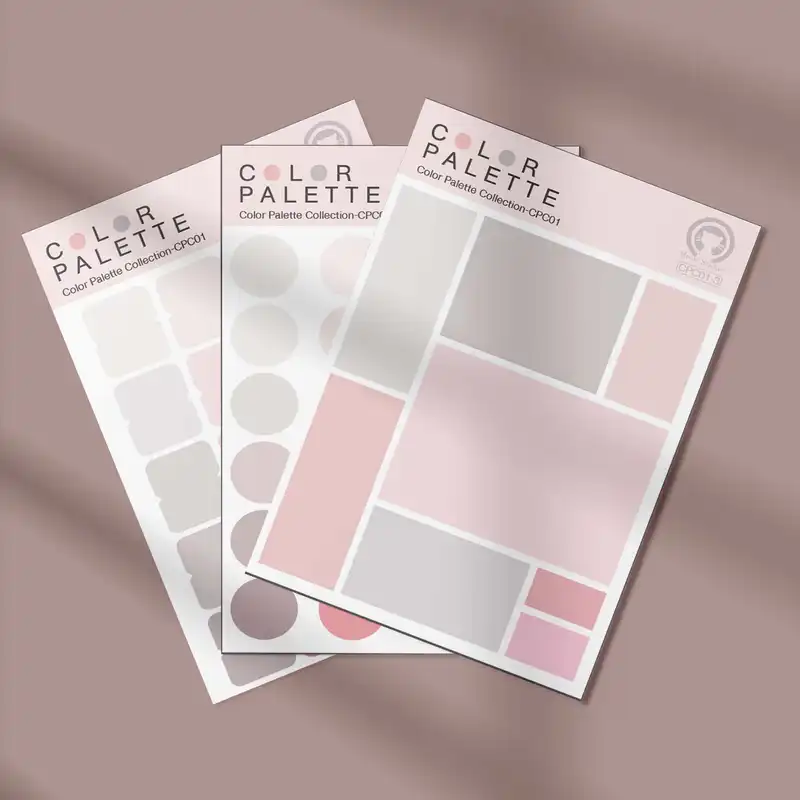 برچسب میو استیکر مدل کالر پالت کالکشن کدCPC01 بسته 3 عددی
