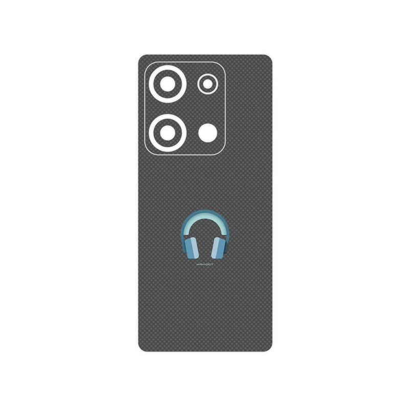 برچسب پوششی ماهوت مدل Minimal Headphone Icon مناسب برای گوشی موبایل شیائومی Redmi Note 14S