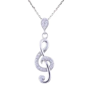 گردنبند نقره زنانه مدل AVN_M101 