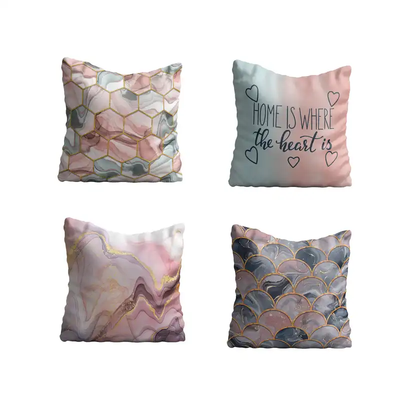 کاور کوسن طرح سنگ مدل Rock-01 مجموعه 4 عددی