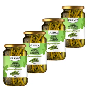 خیارشور سوپر ویژه السیما - 680 گرم بسته 4 عددی