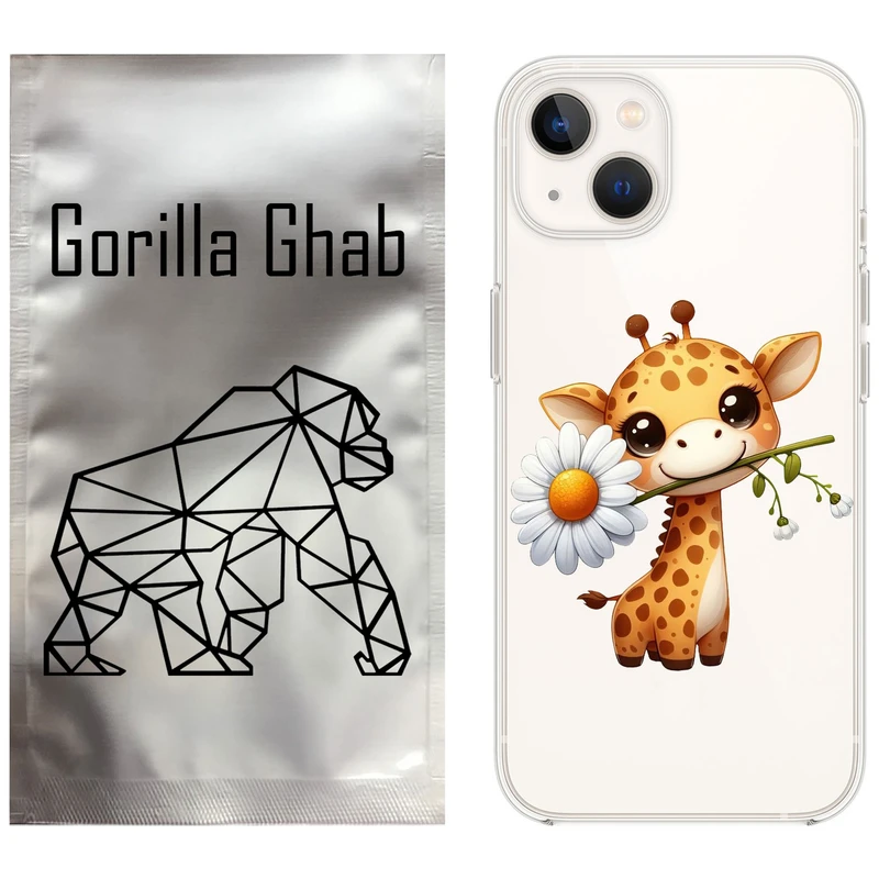 کاور گوریلا قاب مدل CLG کد 38 طرح زرافه مناسب برای گوشی موبایل اپل iPhone 13
