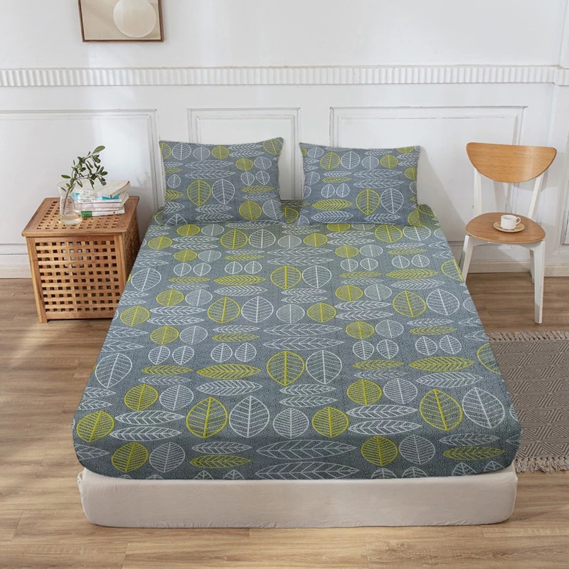 سرویس ملحفه آرین مدل ماکاو کد Ar160 دو نفره سه تکه