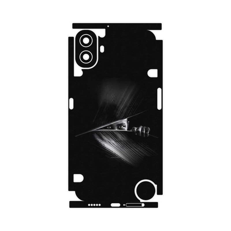 برچسب پوششی ماهوت مدل Black Portrait-FullSkin مناسب برای گوشی موبایل ناتینگ CMF Phone 1