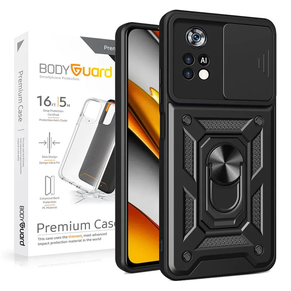 کاور بادیگارد مدل BatMan مناسب برای گوشی موبایل شیائومی Poco X4 Pro 5G