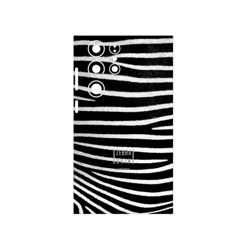 برچسب پوششی ماهوت مدل Zebra Skin مناسب برای گوشی موبایل سامسونگ Galaxy S23 Ultra