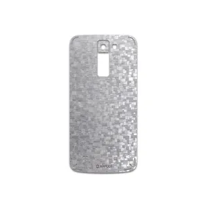 MAHOOT Silver-Silicon Cover Sticker for LG K8