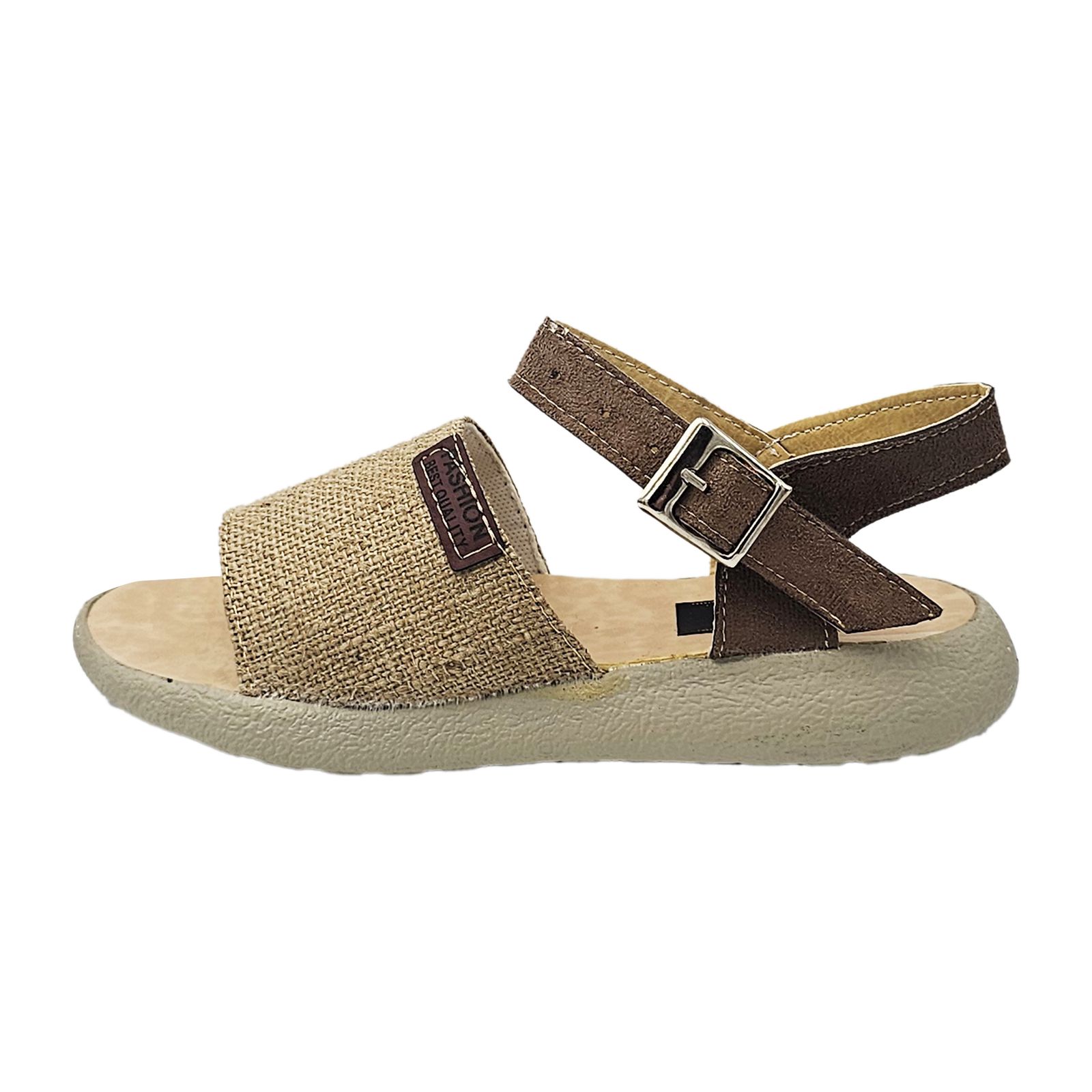 صندل زنانه سیی مدل کتان سنتی کد 2107.2 -  - 1