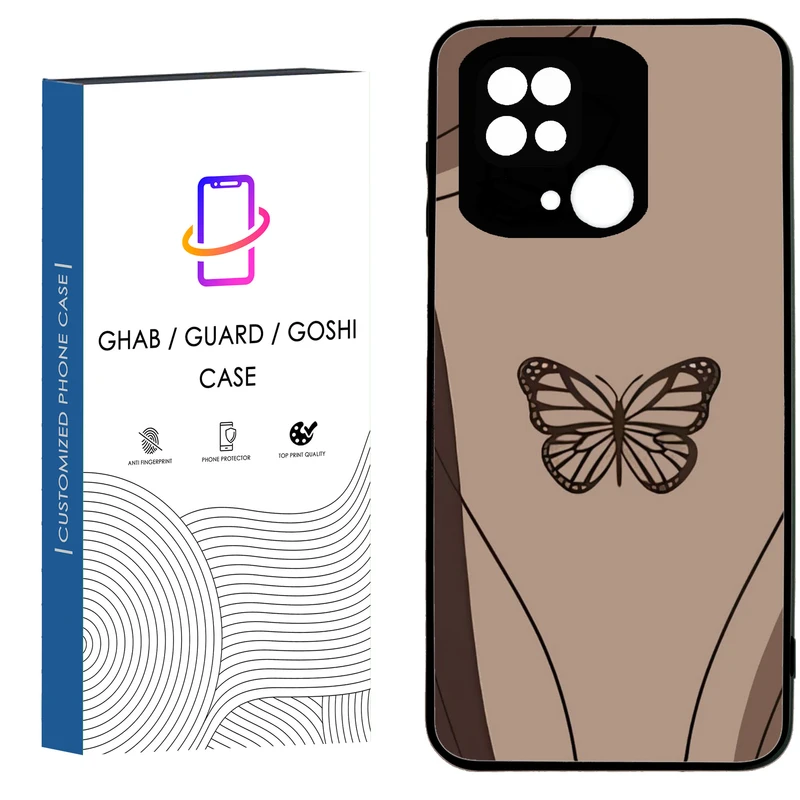 کاور قاب گارد گوشی طرح دخترانه کد 14 - TPU مناسب برای گوشی موبایل شیائومی Poco C40