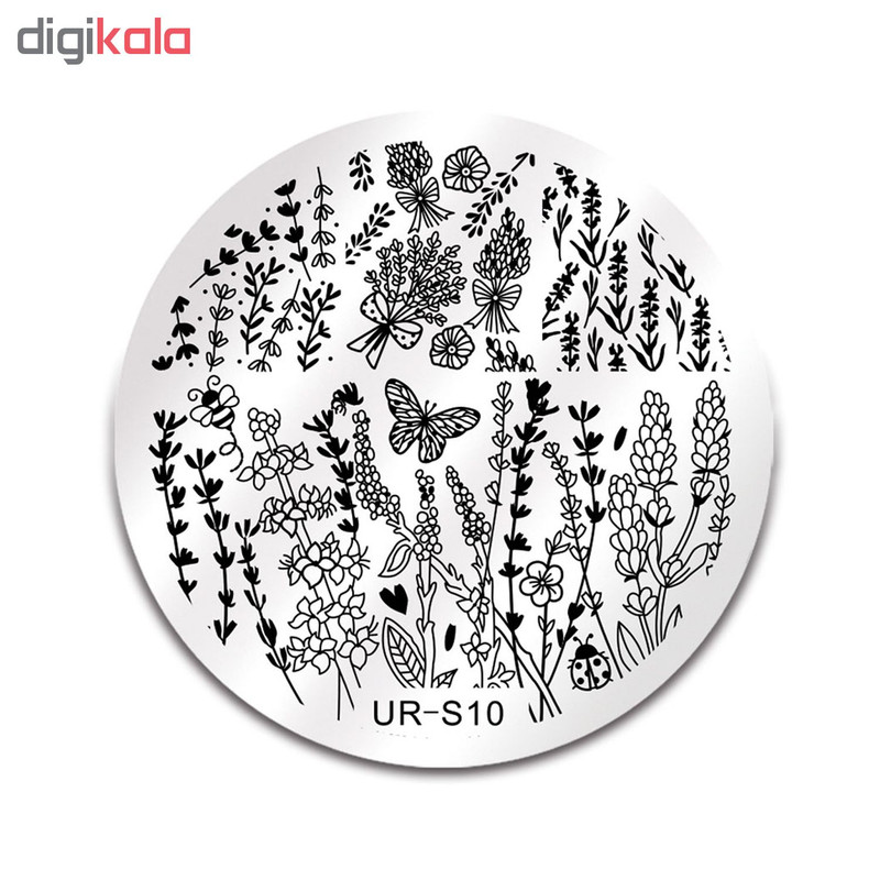 شابلون طراحی ناخن مدل UR S10
