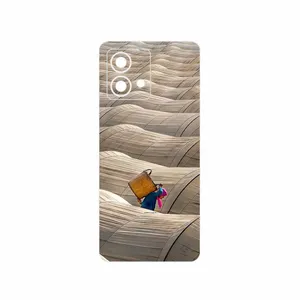 MAHOOT Strawberry Greenhouses Cover Sticker for Motorola Moto G84