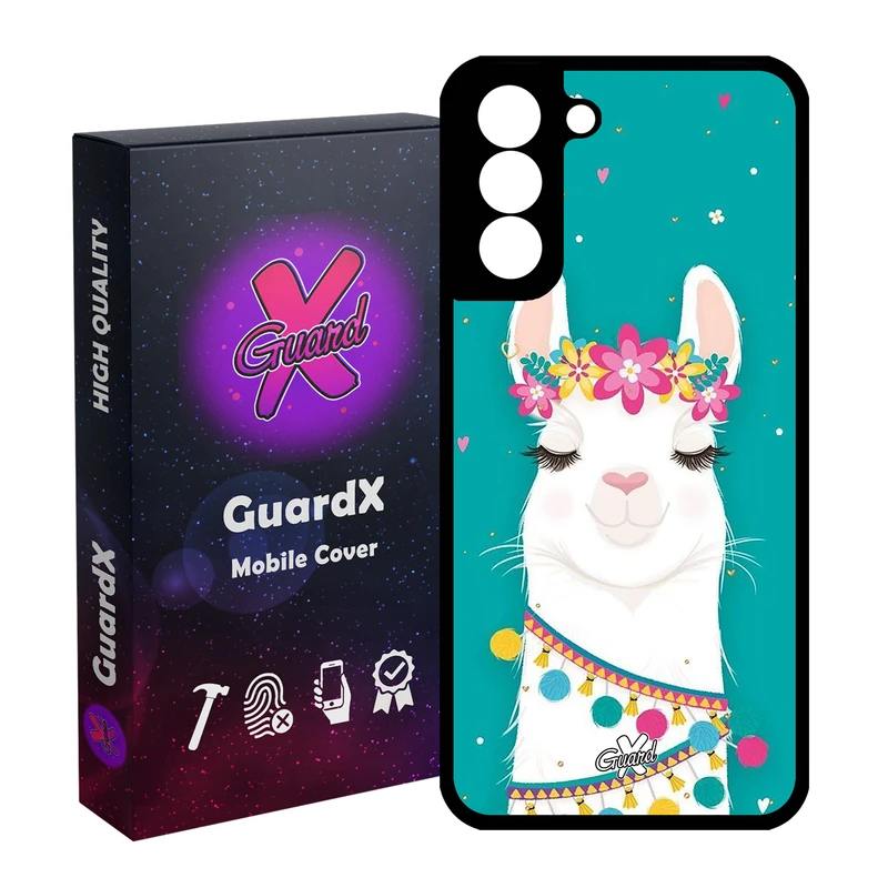 کاور گارد ایکس طرح Llama مدل Glass10017 مناسب برای گوشی موبایل سامسونگ Galaxy S21 FE
