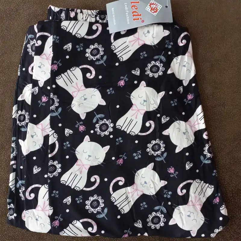 شلوار زنانه مدل CAT رنگ مشکی