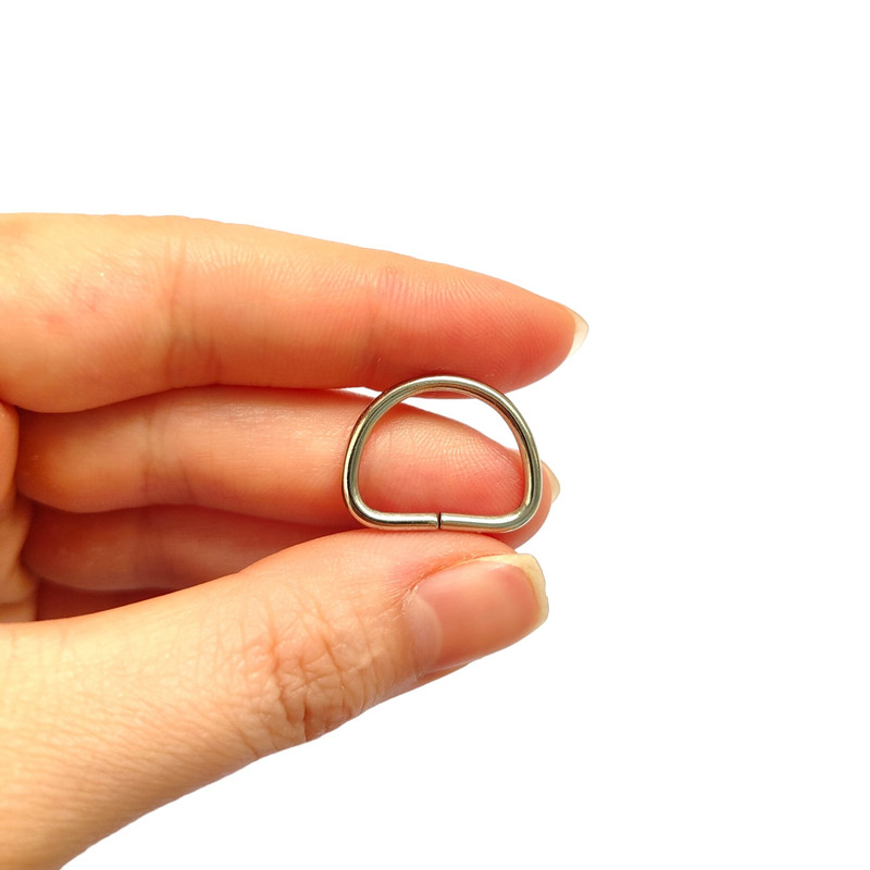 یراق کیف مدل نیم حلقه 2CM-Steel بسته 10 عددی یراق کیف مدل نیم حلقه 2CM-Steel بسته 10 عددی