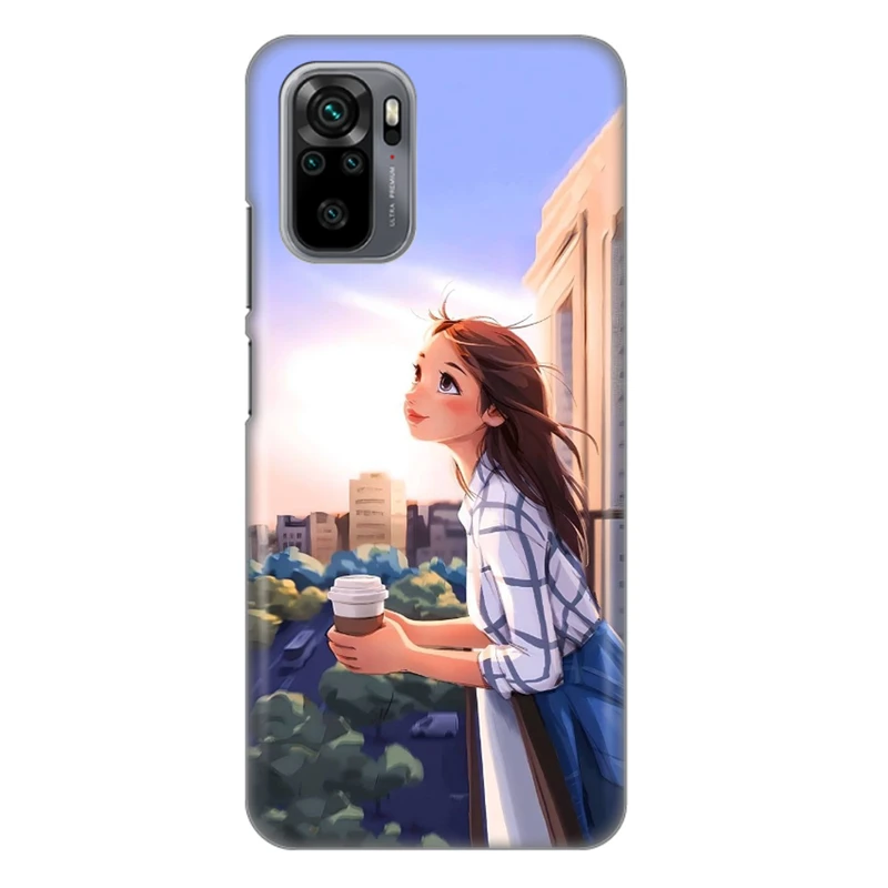 کاور طرح دختر کد DIMO-055 مناسب برای گوشی موبایل شیائومی redmi note 10 / note 10 s / note 10 4g