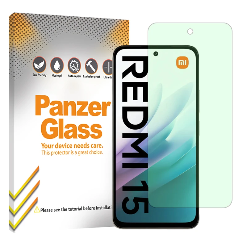 محافظ صفحه نمایش گرین لایت پنزر گلس مدل Eye Care مناسب برای گوشی موبایل شیائومی Redmi 15 4G