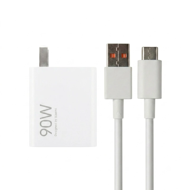 شارژر دیواری 90 وات مدل MDY-14-EC همراه کابل تبدیل USB به USB-C