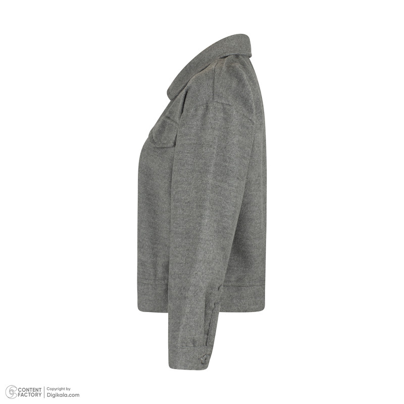 کت زنانه آر اِن اِس مدل 11121794 رنگ طوسی