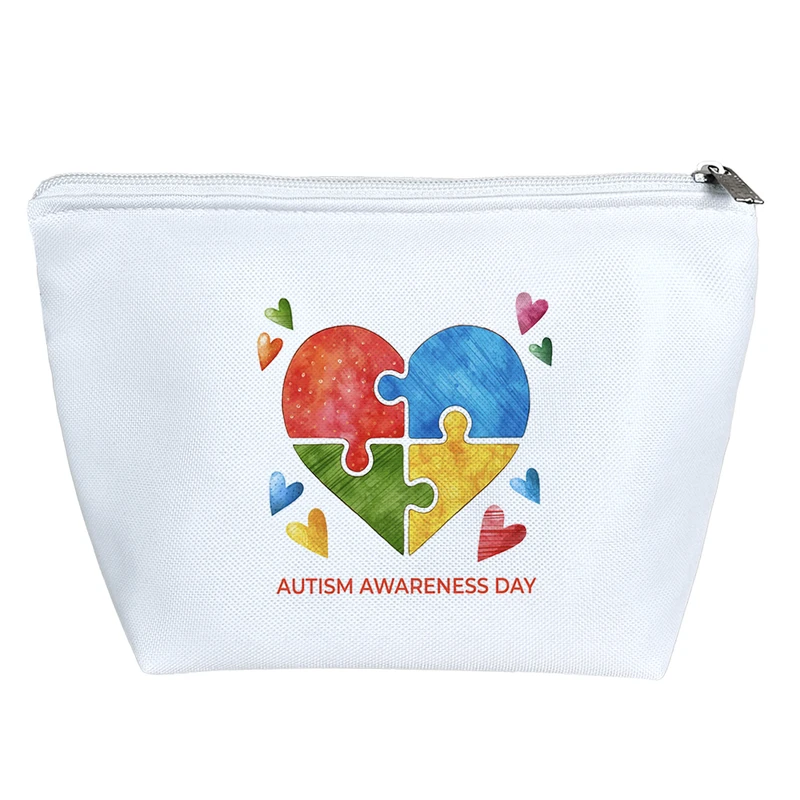 کیف لوازم آرایش دخترانه خندالو مدل اتیسم Autism کد 2601