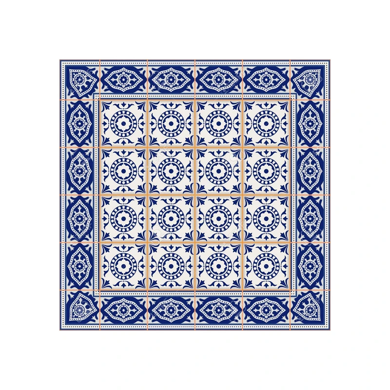 کاشی گلاک مدل سنتی ایرانی کد TT44