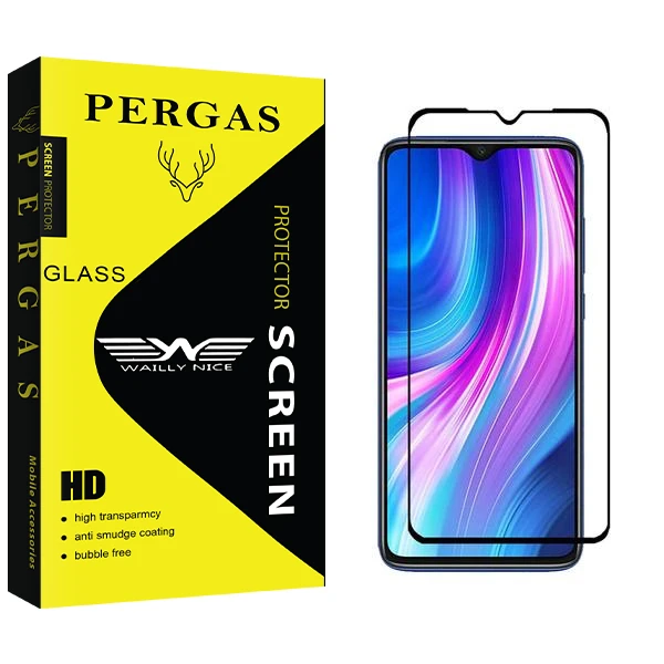 محافظ صفحه نمایش سرامیکی وایلی نایس مدل Pergas مناسب برای گوشی موبایل شیائومی Redmi Note 8 Pro