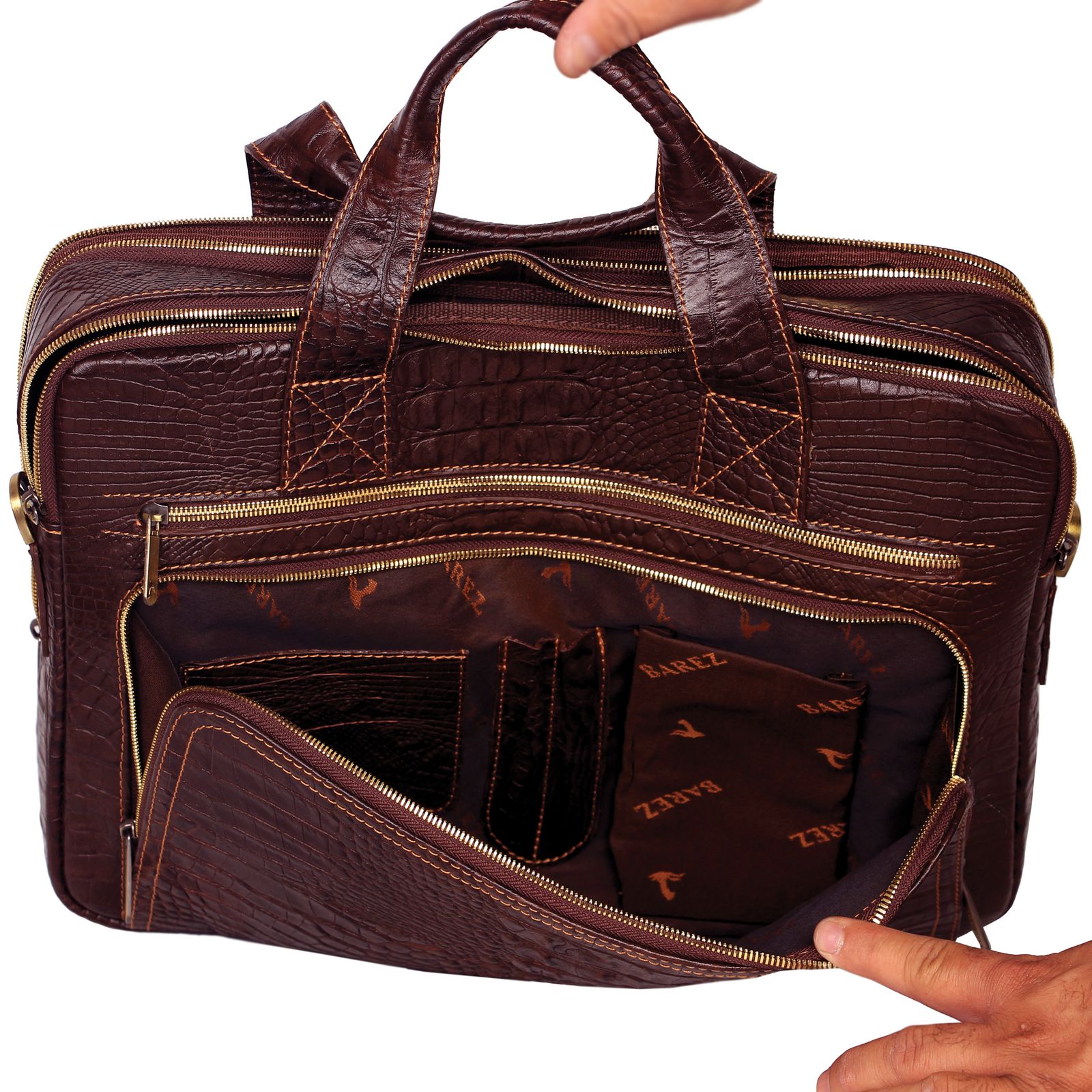 کیف اداری چرم بارز مدل DL71.KO -  - 11