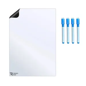 تخته وایت برد تکنوروز مدل 23 سایز 20x30 سانتی متر به همراه ماژیک بسته 5 عددی