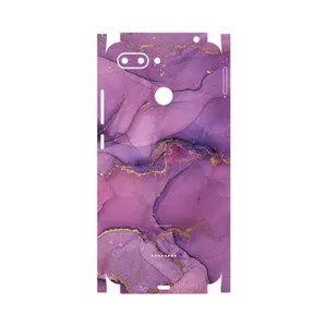 MAHOOT Purple Marble-FullSkin Cover Sticker for Xiaomi Redmi 6